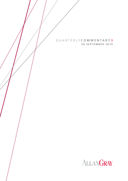 2010-Q3 - Allan Gray