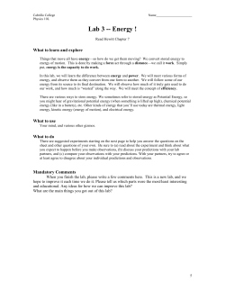 Energy - Cabrillo College