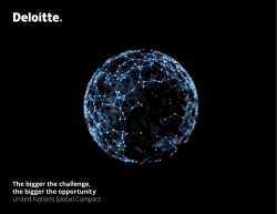 UNGC COP - Deloitte