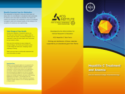 Hepatitis C Treatment and Anemia - s3.gi.org