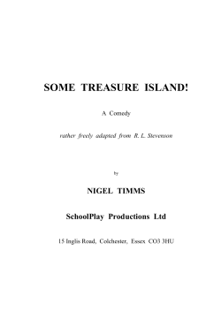 some treasure island! - Schoolplay Productions Limited