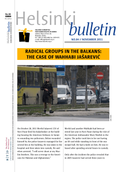 The Case of Wahhabi Jašarević