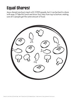 Equal Shares! - Garden City Community Church