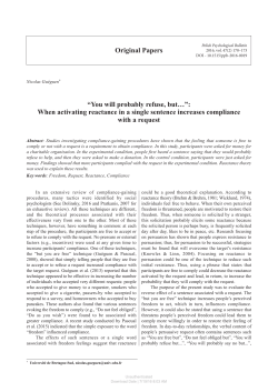 PPB 2-16.indd - Polish Psychological Bulletin