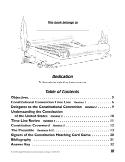 iii Table of Contents Dedication
