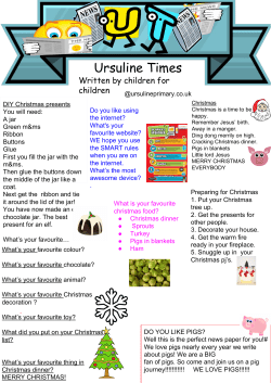 Ursuline Times - Ursuline Catholic Primary School