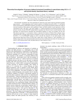 Theoretical investigation of pressure-induced structural transitions in