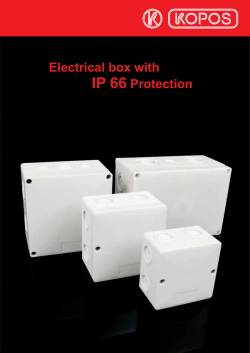 Electrical box with Protection