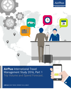 ITMS 2016 - Part 1 - AirPlus International