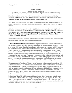 Sears Family - Family Search