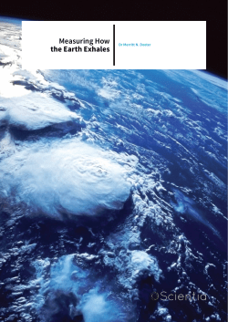 Measuring How the Earth Exhales