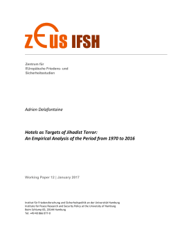 Hotels as Targets of Jihadist Terror: An Empirical Analysis of