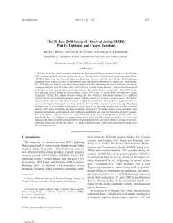 The 29 June 2000 Supercell Observed during STEPS. Part II