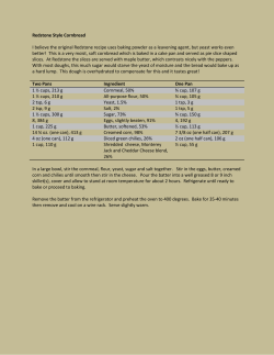 Redstone Style Cornbread I believe the original Redstone recipe