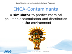 INCA-Contaminants