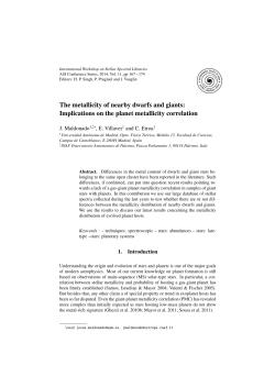 The metallicity of nearby dwarfs and giants: Implications on the