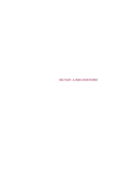 munif: a bio-history