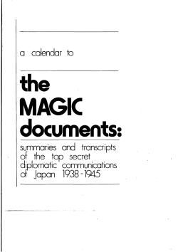 the MAGIC documents