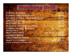 Mustang Grill - Norco College