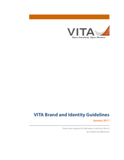 VITA Brand and Identity Guidelines