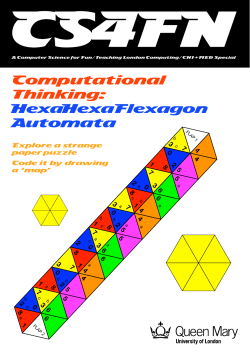 HexaHexaFlexagon Automata