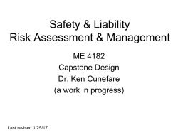 Lecture Link - ME Capstone Design