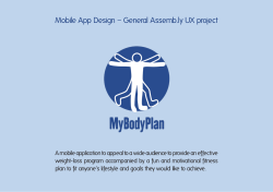 Mobile App Design &ndash; General Assemb.ly UX project