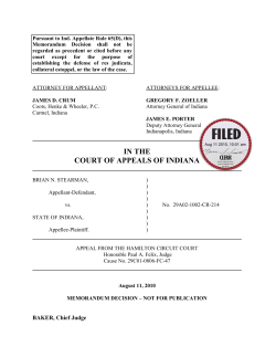 Brian Stearman v. State of Indiana