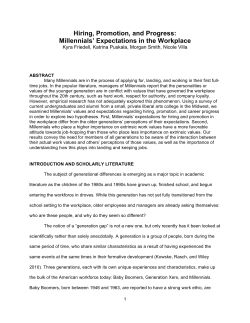 Hiring, Promotion, and Progress - KYRA FRIEDELL | Experience