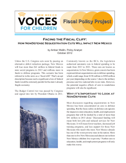 Fiscal Policy Project - New Mexico Voices for Children