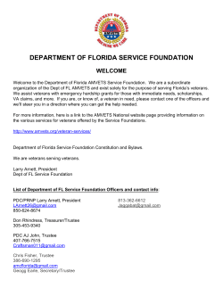 department of florida service foundation