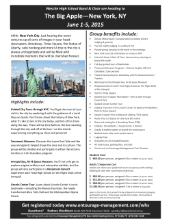 2015 Wesclin NYC FLYER