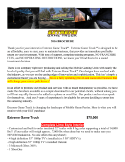 Extreme Game Truck $75,000 Complete Limo Style Interior