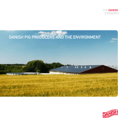 danish pig producers and the environment
