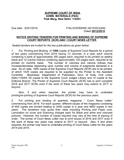 (SCR) and / Court News Letter