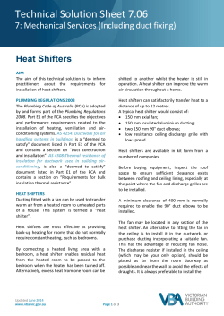 Heat Shifters