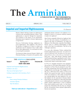 Issue 1 Spring 2011 Volume 29 - Northwest Nazarene University