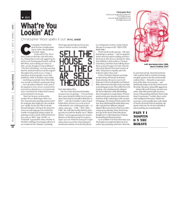 Christopher Wool retrospective