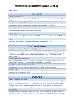 Universit&eacute; de Panth&eacute;on