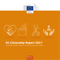 EU Citizenship Report 2017 - European Commission
