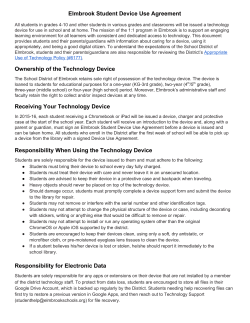 Elmbrook Student Device Use Agreement Ownership of the