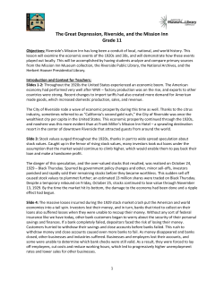 October 24, 1929 &ndash; Black Thursday