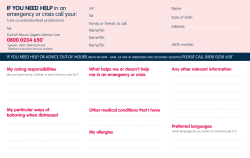 Crisis Card - Central and North West London NHS Foundation Trust