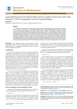 Contradiction between FitzGerald-Lorentz Length Contraction and