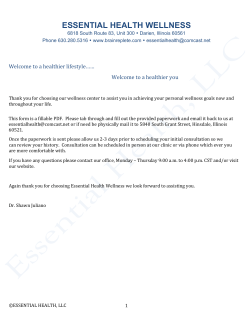 Form Here - Essential Health Wellness