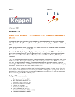 Keppel-STTA Awards Night 2016