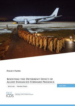 Boosting the Deterrent Effect of Allied Enhanced Forward Presence