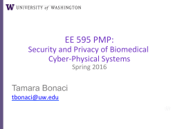 EE 595 PMP - UW Canvas