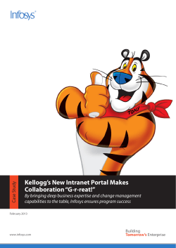 Kellogg`s New Intranet Portal Makes Collaboration &ldquo;Gr-reat!&rdquo;