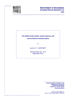 The federal funds market, excess reserves, and unconventional